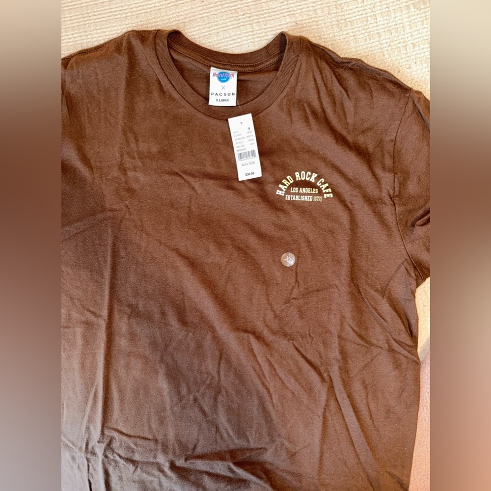Pacsun brown t-shirt - XL